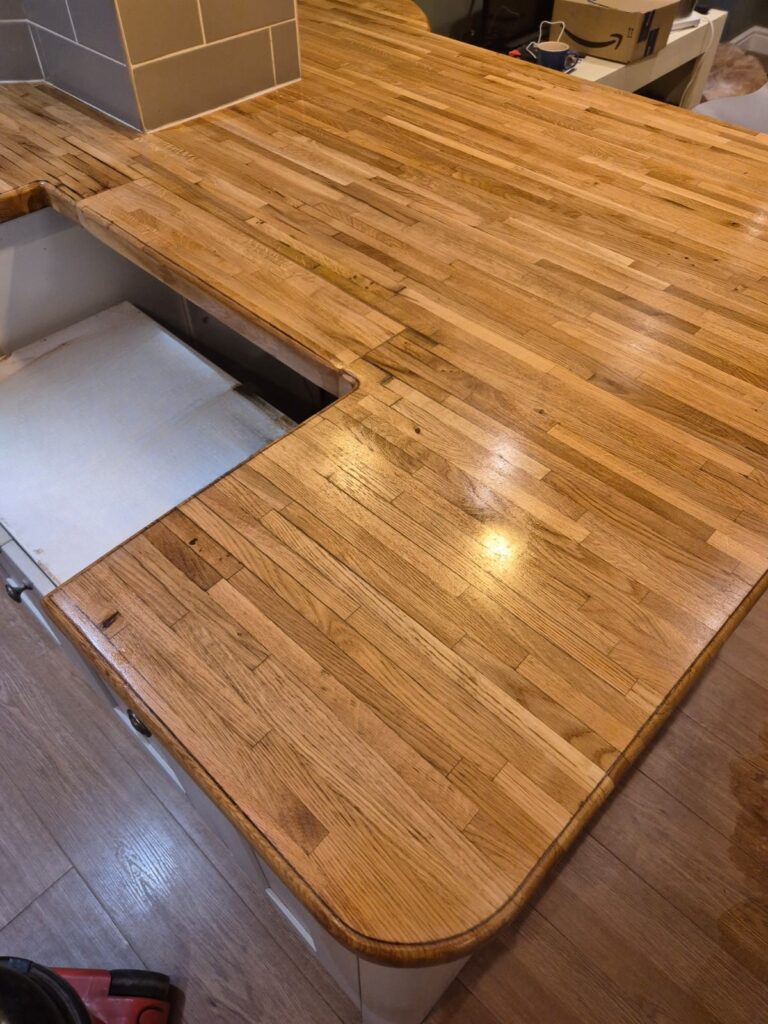 Restored Kitchen Worktop